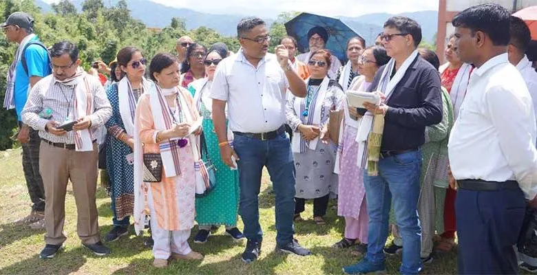Arunachal: Study Group under AEGIS of ISTM, Visit ICAR-RC NEH, Basar
