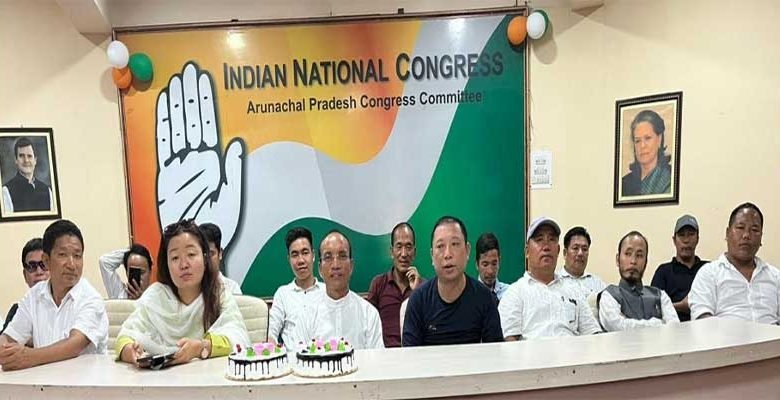 Itanagar: APCC celebrates Congress Victory in Karnataka