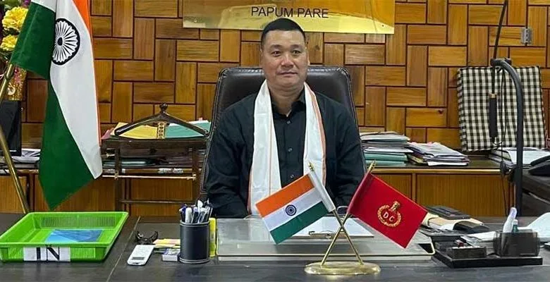 Arunachal: Cheechung Chukhu joins as the new DC Papum Pare
