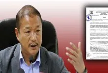 Proposed 3 days Itanagar Capital Region bandh is Illegal: Bamang Felix