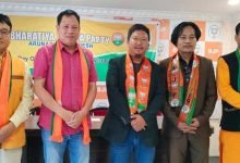 Arunachal: Former AAPSU president Hawa Bagang joins BJP