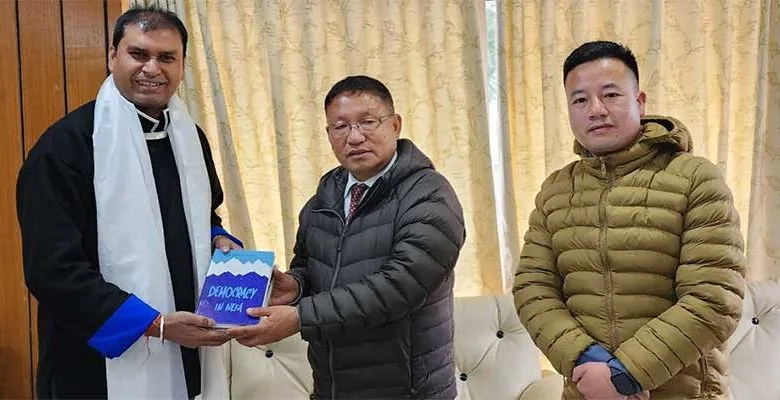 TAWANG- JB Pandey who is nodal officer for Vibrant Village Programme, Arunachal chapter visited the vibrant village project Zemithang.