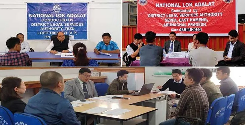 Arunachal: 235 cases Disposed during National Lok Adalat