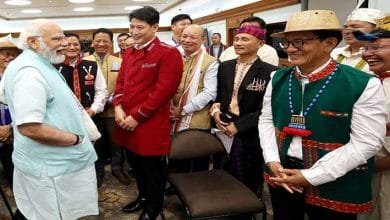 PM Modi interacts with tribal leaders from Arunachal Pradesh
