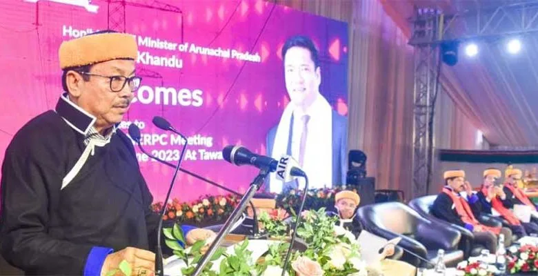 Arunachal: Chowna Mein chairs 24th TCC and 24th NERPC meetings at Tawang