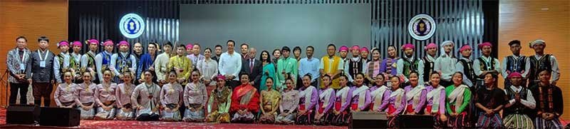 Itanagar- Thai Cultural Team showcased their performance in the State Capital