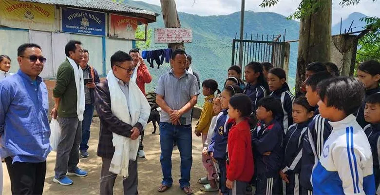 Arunachal: DC Tawang visits Upper primary School at Kuntse