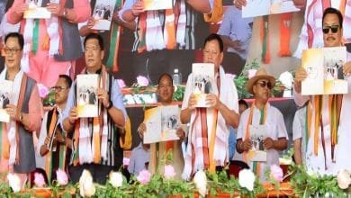 Arunachal: BJP mega rally held at IG Park in Itanagar