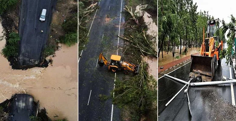 Cyclone Biparjoy: left a trail of destruction, damaged 5,120 electricity poles and rendered 4,600 villages without power