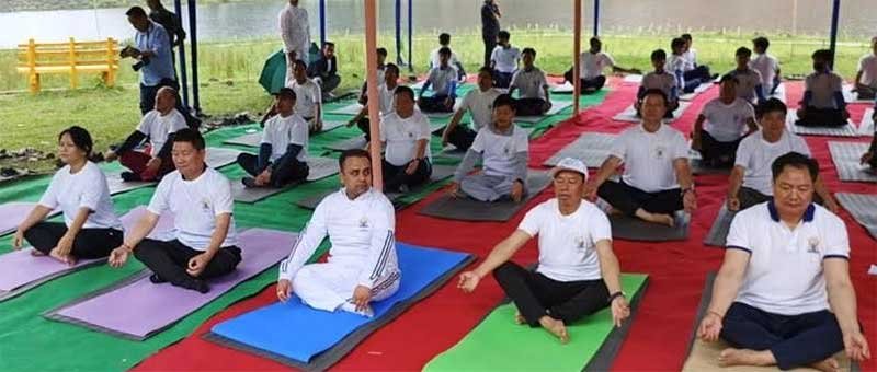 International Day of Yoga celebrated across Arunachal Pradesh