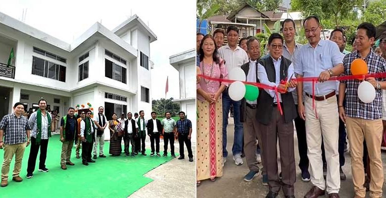 Arunachal: Wanglam Sawin inaugurates New building infrastructure for PWD Khonsa Circle