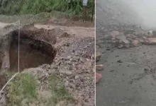 Arunachal Pradesh: Landslides at many places due to heavy rains