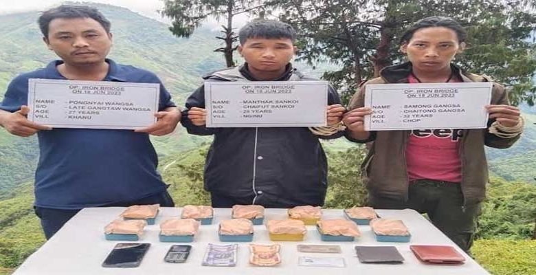 Arunachal: Three arrested with drugs and cash in Longding