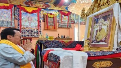 Arunachal: Chowna Mein joined 88th Birthday celebration of his holiness 14th Dalai Lama at Dhargyelling Tibetan Settlement Tindolong, Tezu