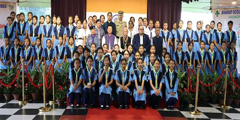 ITANAGAR- The Governor of Arunachal Pradesh Lt. General KT Parnaik, (Retd.), who is also the Patron of Bharat Scouts and Guides (BSG) State Association presented the State Award