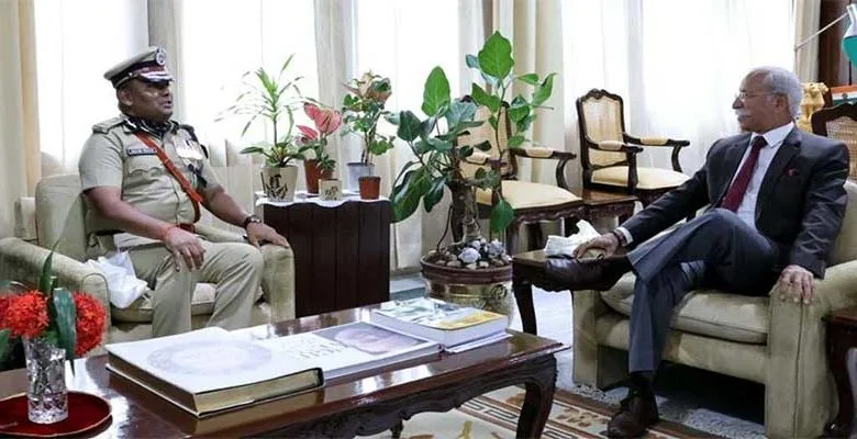 Arunachal Pradesh: DGP calls on the Governor