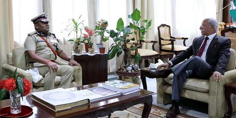 Arunachal Pradesh: DGP calls on the Governor