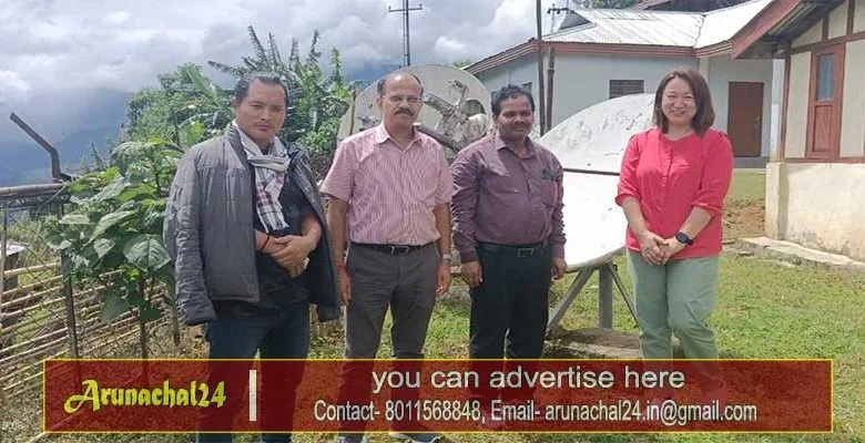 Arunachal: Telecom officials visits Mengio