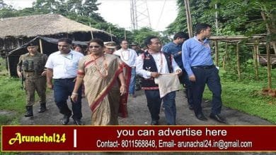 Arunachal: MoS Tribal Affairs Renuka Singh Saruta visited Longding
