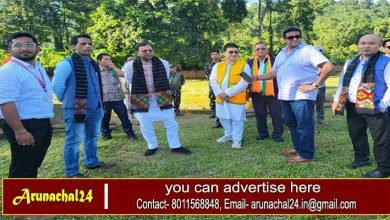 Arunachal: MoS finance Pankaj Chaudhary visits Pasighat, Roing