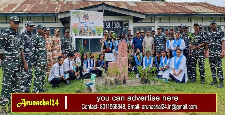 Arunachal: Avenue plantation drive held at Ziro