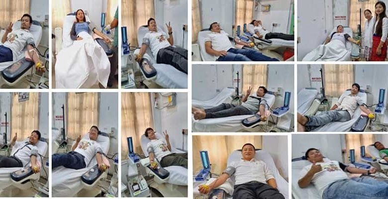 Arunachal: Pasighat Apatani Welfare Society carries out blood donation camp on the eve of Dree festival
