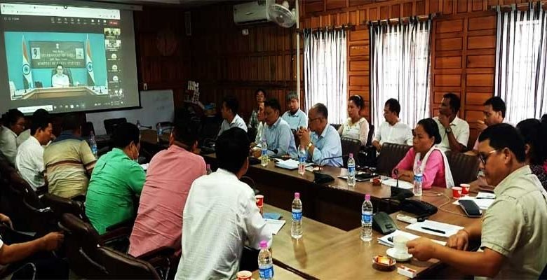 Arunachal: kiren Rijiju Chairs DISHA meeting for Papum Pare