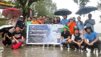 World Nature Conservation Day: Cleanliness drive held at the Itanagar Gompa