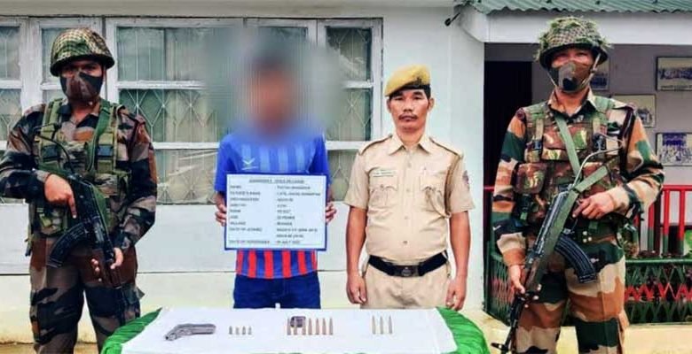 LONGDING-   Longding Battalion of Assam Rifles along with State Police convinced an active cadre of NSCN-IM to surrender before the security forces.