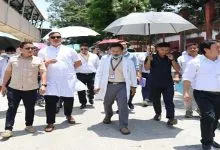 Itanagar: IMC Mayor inspects various place to settle vendors