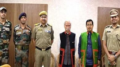 Arunachal: BRO Chief Engineer calls on the Governor