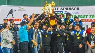 Itanagar: Yonex Sunrise North East Zone Inter State Badminton Championship 2023 concludes