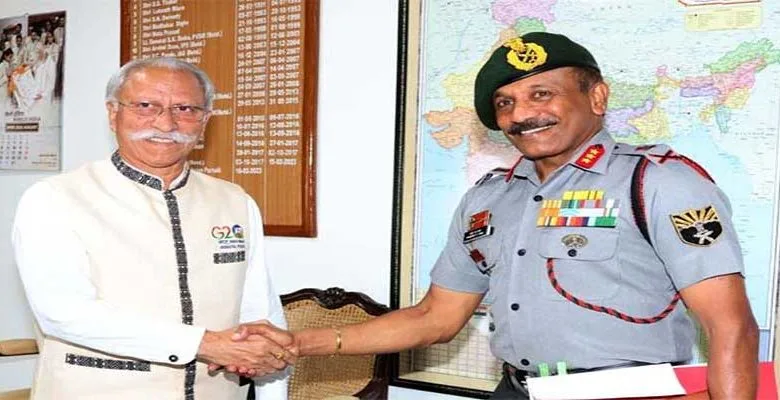 Arunachal: Director General of Assam Rifles calls on the Governor