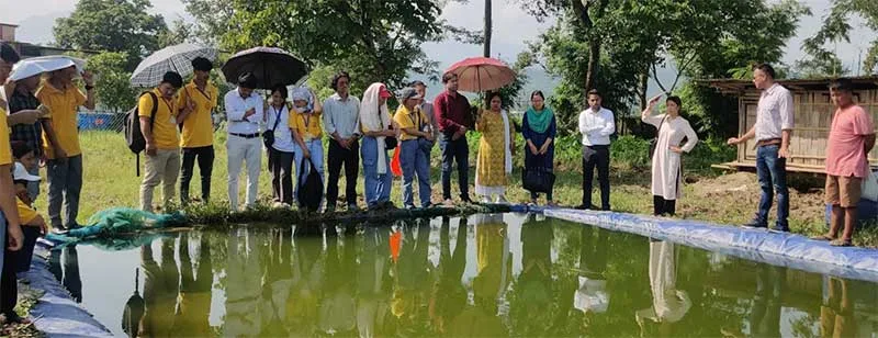 Arunachal: Himalayan University organized Skill Orientation Program’ in KVK-Karsingsa