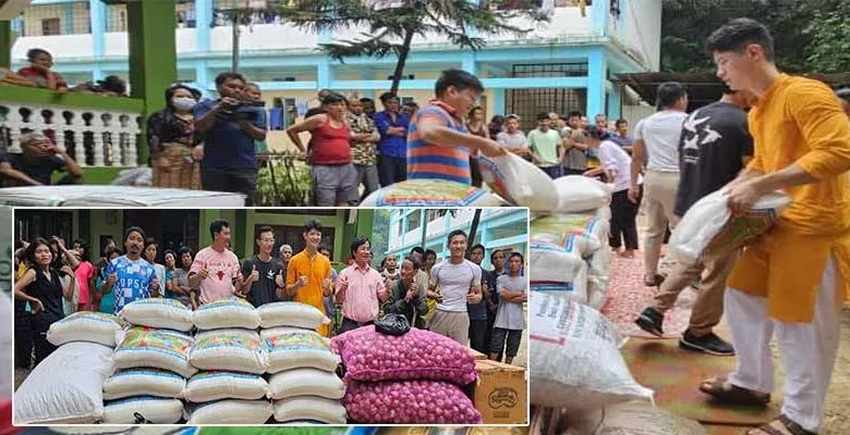 Itanagar: Tachang Phassang donates essential items to Deepak Nabam Living Home