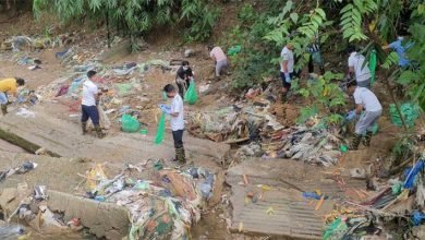 Itanagar: Youths unite to clean Yagamso River on Indigenous People’s Day