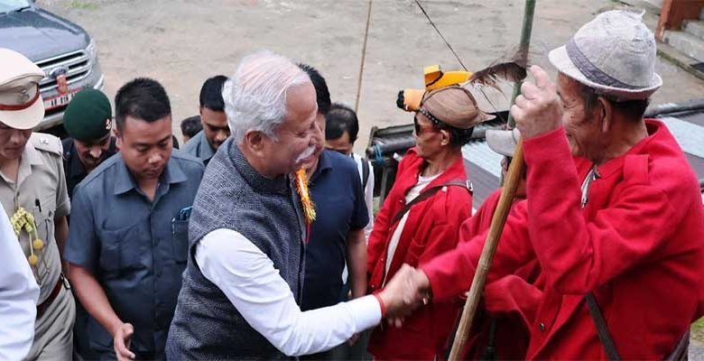 Arunachal: Governor visit Vibrant Village Chayang Tajo