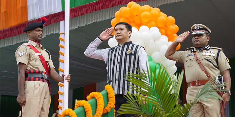 Independence Day celebrated across Arunachal Pradesh