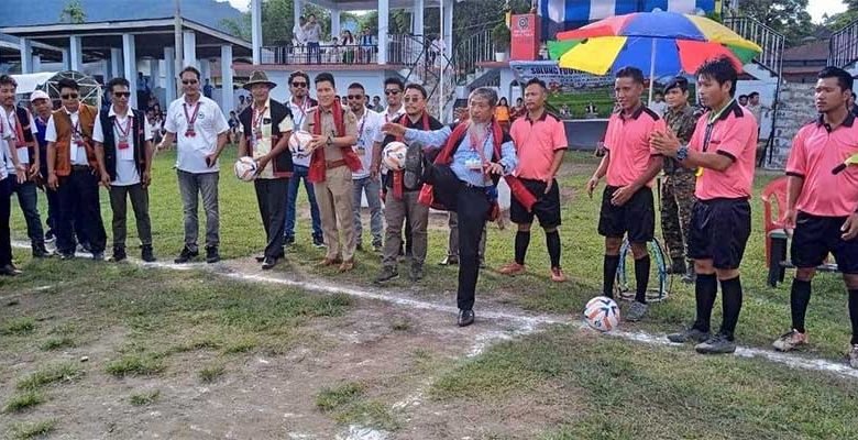Arunachal: Solung Football tournament begins at Yingkiong