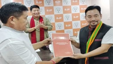 Arunachal: Gumsen Lollen takeover as new State President of Kishan Morcha BJP