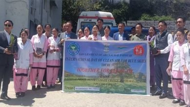 Arunachal: International day of clean air, blue skies celebrated in Tawang