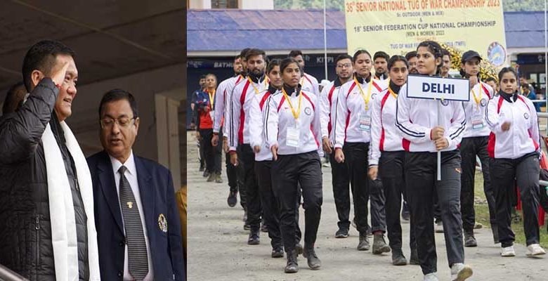 Arunachal: Pema Khandu inaugurates Federation Cup National Tug of War Championship