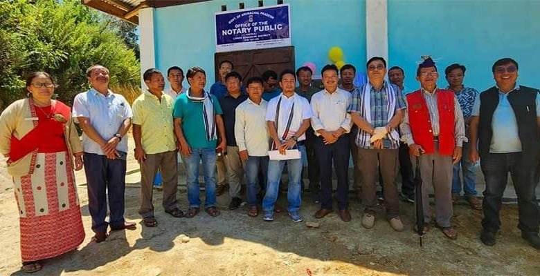 Arunachal: Yachuli gets a new Notary office