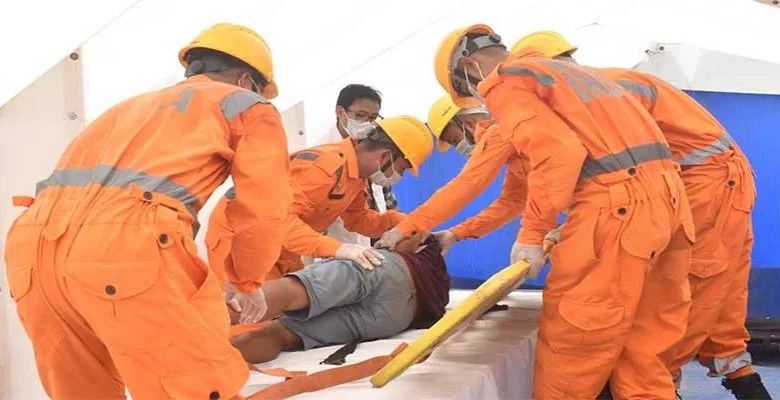 LONGDING-    Longding District Disaster Managcmcnt Authority (DDMA) in collaboration with the 12th BN National Disaster Response Force (NDRF), Doimul, conducted a two days Table Top and Mock exercise
