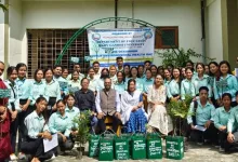 Arunachal: RGU students organised Tree Plantation and Cleanliness Drive on World Environmental Health Day