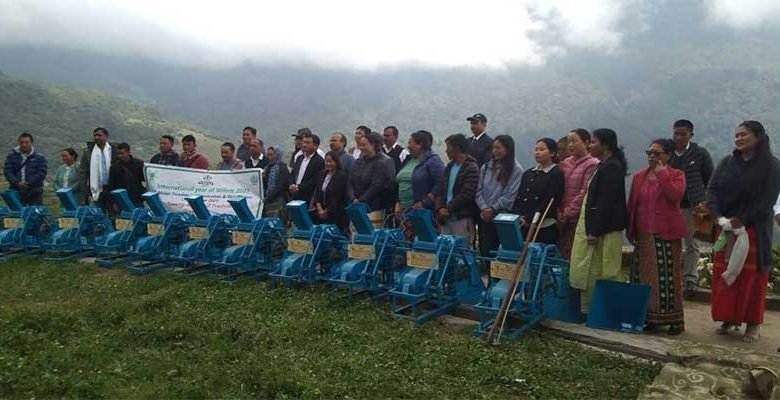 Arunachal: Millet Threshers Demonstration & Distribution Programme