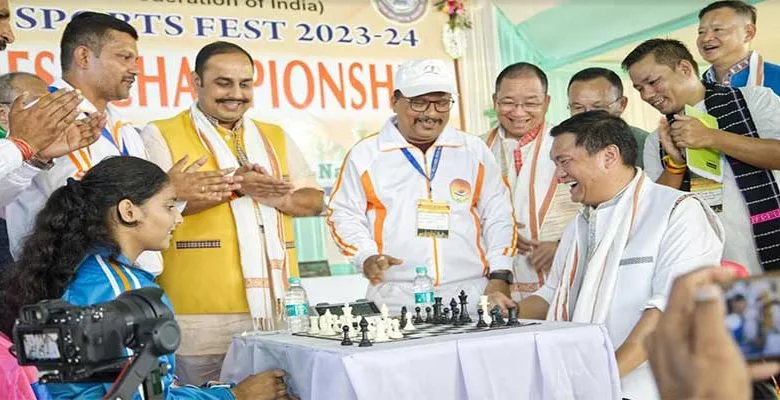 Arunachal: Khandu declares National Chess Championship, a part of 34th National Sports Fest 2023-24