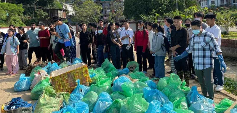 Arunachal: World Dignity Day marked with Yagamso River Cleanup in Itanagar