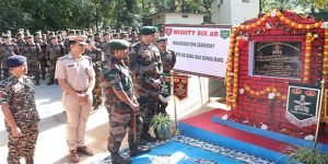 Arunachal: Assam Rifle dedicates a Road to late Rifleman Babu Rao Bongu
