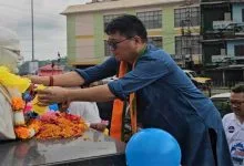 Arunachal: BJP observed 154th birth anniversary of Mahatma Gandhi as part of Sewa Pakhwada